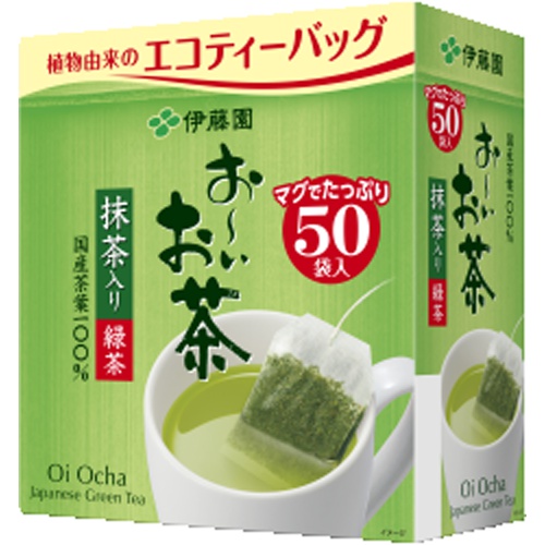 Ito En Oi Ocha Eco Tea Bag Green Tea 50 Bags  【Purchase Quantity 5 Pieces】