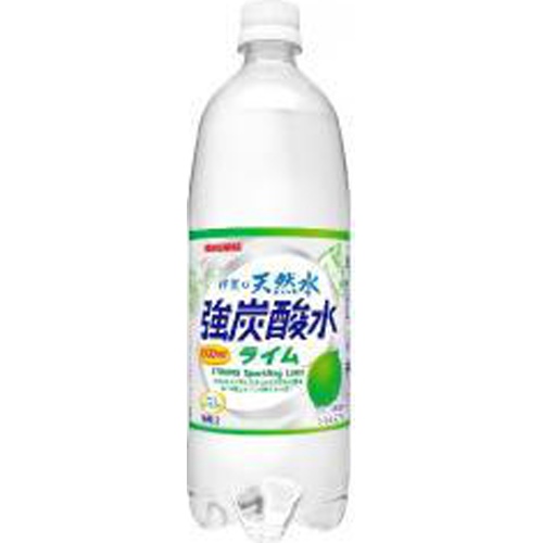 Sangaria Iga Natural Water Strong Carbonated Lime 1L  Special Order Item [Purchase Quantity 12]