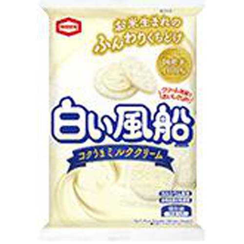 Kameda White Balloon Rich Milk Cream 15 Pieces Special Order Item 【Purchase Quantity 12】
