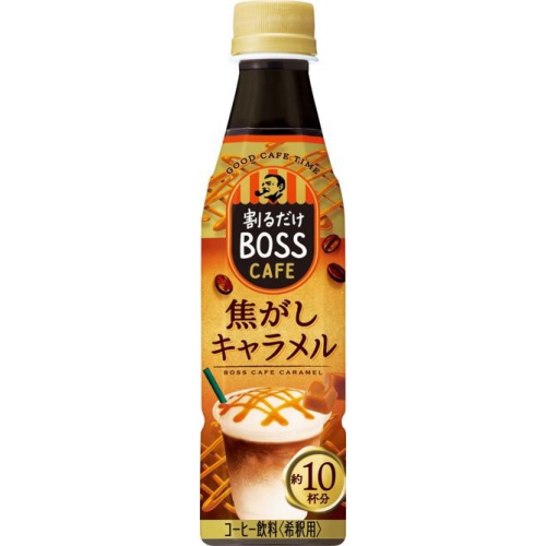 Just Break Boss Cafe Burnt Caramel P340ml Special Order Item 【Purchase Quantity 24 Units】