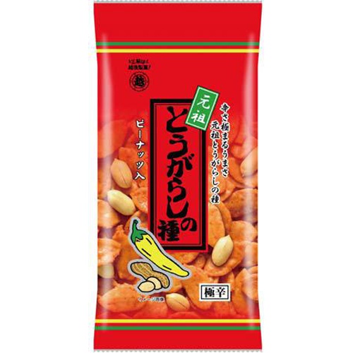 Echigo Seika Spicy Pepper Seed with Peanuts 50g Special Order Item 【Purchase Quantity 10】