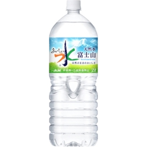 Asahi Delicious Water Mount Fuji 2L 【This Month's Special Sale Drinking Water】 【Purchase Quantity 6 Bottles]