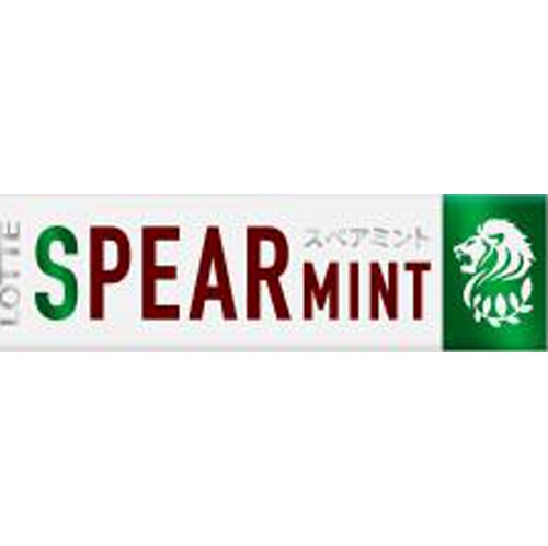 Lotte Spearmint Gum 9 Pieces  【Purchase Quantity 15 Packs】