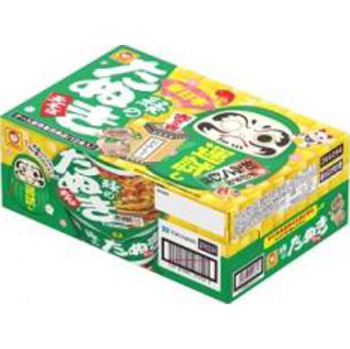 Maruchan Green Tanuki Omikuji Carton East Special Order Item 【Purchase Quantity 1 Unit】