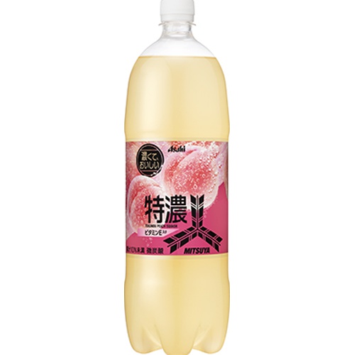Mitstiya Extra Rich Peach Squash 1.5L [This Month's Special Sale Beverage] Special Order Item [Purchase Quantity 8]