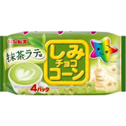 Ginbis Shimi Choco Corn Matcha Latte Flavor 4P [Limited Quantity] Special Order Product [Purchase Quantity 12]