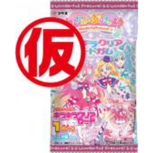Coris Wonderful Precure! Clear Card Gum Special Order Item [Purchase Quantity: 240 pieces]