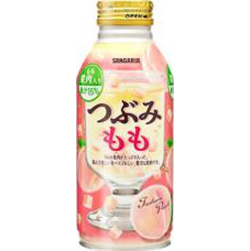 Sangaria Tsubumi Peach B Can 380g 【Purchase Quantity 24 cans}
