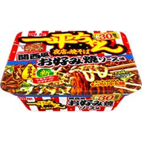 Myōjō Ippei-chan Yaki Soba Kansai-style Okonomiyaki Sauce Flavor  【Purchase Quantity: 12 pieces]