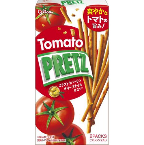 Glico Tomato Pretz 2 Bags [Special Sale This Month Snacks] [Purchase Quantity 10]