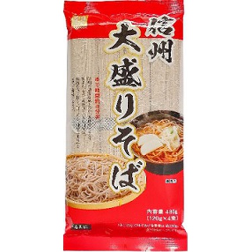 Garakida Shinshu Large Serving Soba 480g 【Purchase Quantity 20 Pieces】