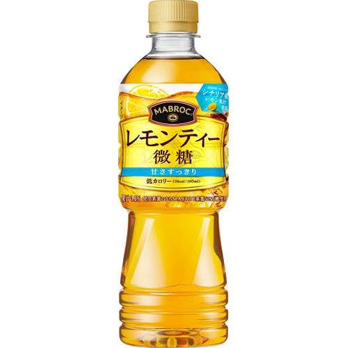Pokka Sapporo Food Mablock Lemon Tea Low Sugar P525ml [This Month's Special Beverage]  [Purchase Quantity 24 Units]