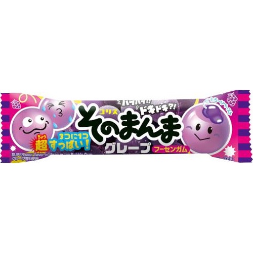 Coris Grape Bubble Gum Whole Piece 【Purchase Quantity 20 Pieces】