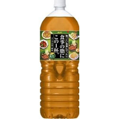 Asahi One Cup for Meal Fat. Green Tea 2L [This Month's Special Sale Beverage] Special Order Item [Purchase Quantity 6]