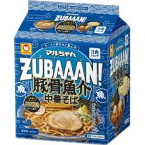 Maruchan Zubaan Tonkotsu Seafood Ramen 3 servings 【Purchase quantity 9 items]