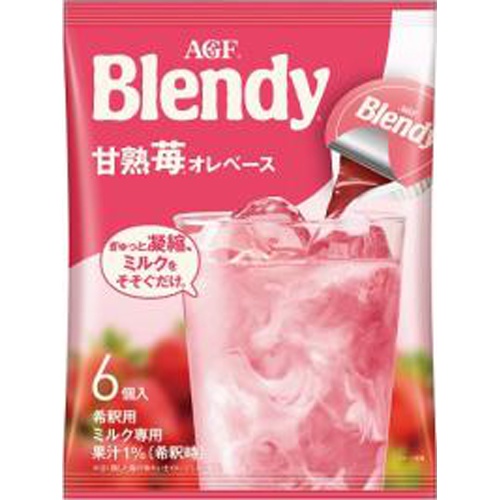 Blendy Potion Sweet Ripe Strawberry Ole Base 6 Pieces Special Order Item [Purchase Quantity 12 Pieces]