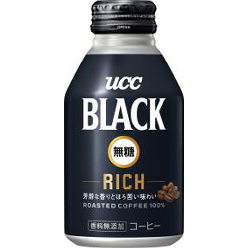 UCC Black Sugar-Free RICH B Can 275g  [Purchase Quantity 24]