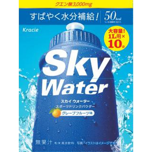 Kracie Foods Sales Sky Water Grapefruit 30g [Limited Quantity]  [Purchase Quantity 5]