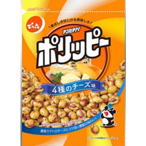 Dengoku Polippy Four Cheese Flavor 90g Special Order Item 【Purchase Quantity 48 Pieces】
