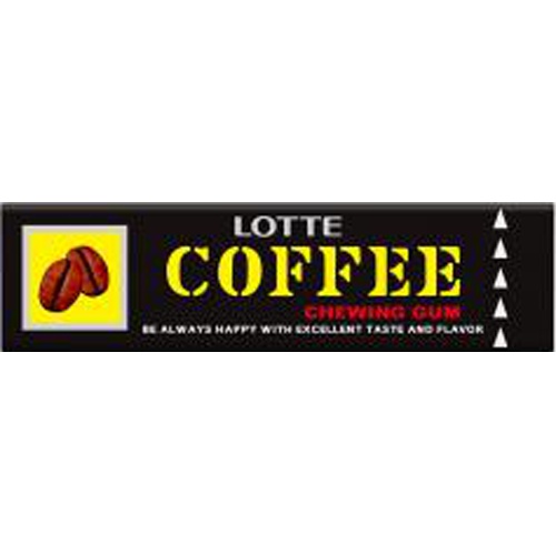 Lotte Coffee Gum 9 Pieces Special Order Item [Purchase Quantity 300]