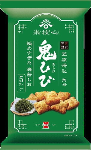 Iwatsuka Confectionery Oni Hibi Nori Shio 100g - Special Order Item [Purchase Quantity: 12]