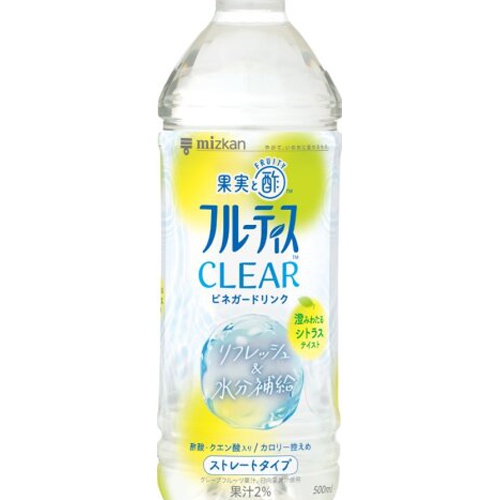 Mizkan Fruity Clear Citrus 500 Special Order Item 【Purchase Quantity 24 Pieces】