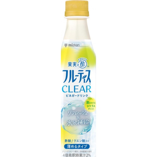 Mizkan Fruity Clear Citrus 350 Special Order Item [Purchase Quantity 24]