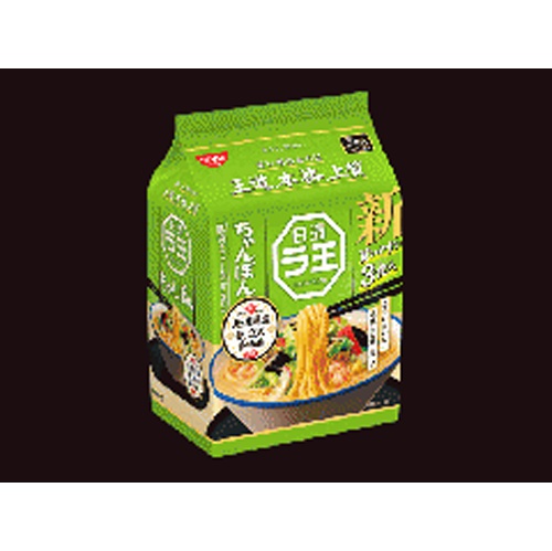 Nissin Raoh Champon 3-Pack 【Monthly Special Noodles】  【Purchase Quantity 9 Packs