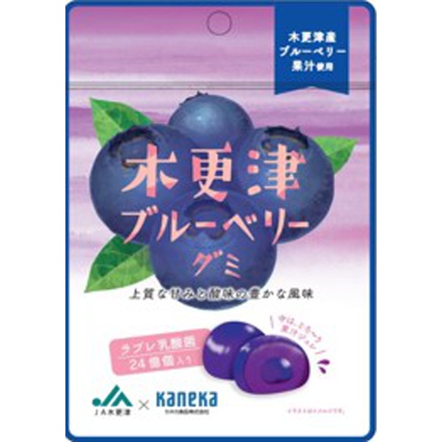 Kaneka Kisarazu Blueberry Gummy with Lactic Acid Bacteria 40g [Purchase Quantity: 10]