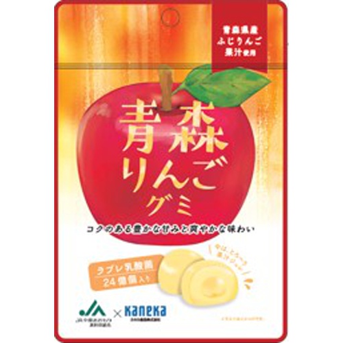 Kaneka Aomori Apple Gummies with Labre Lactic Acid Bacteria 40g 【Purchase Quantity 10 Packs】