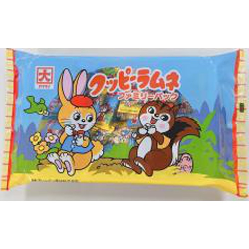 Kakudai Kuppy Ramune Family Pack 25 Bags  Special Order Item [Purchase Quantity: 12]