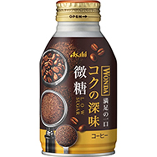 Wonda Deep Flavor Low Sugar B Can 260g 【This Month's Special Beverage】  【Purchase Quantity 24 Cans