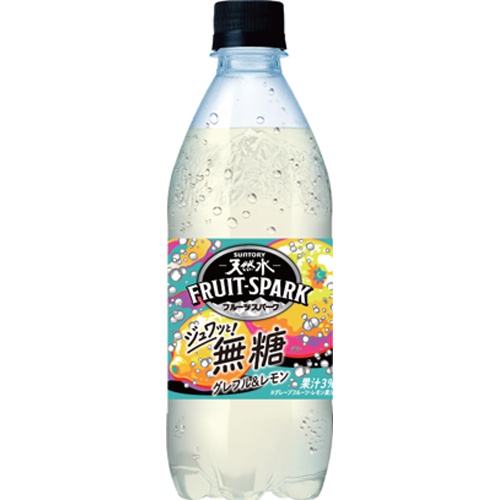 Suntory Natural Water SPARK Grapefruit P500ml [This Month's Special Sale Beverage]