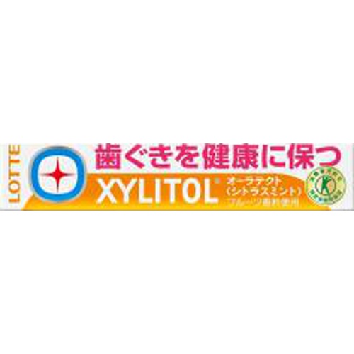 Lotte Xylitol Protect Gum Citrus 14 Pieces  【Purchase Quantity 20 Packs】