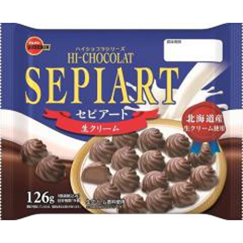 Bourbon 126g Sepiart Fresh Cream  Special Order Item [Purchase Quantity: 24]