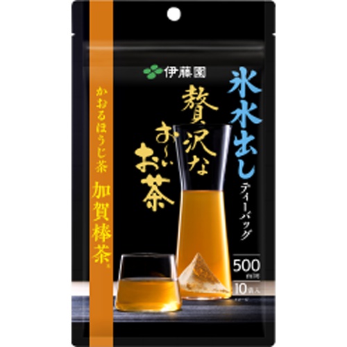 Ito En Luxurious O~i Ocha Aromatic Hojicha Cold Brew 10 Bags - Special Order Item [Purchase Quantity: 6]
