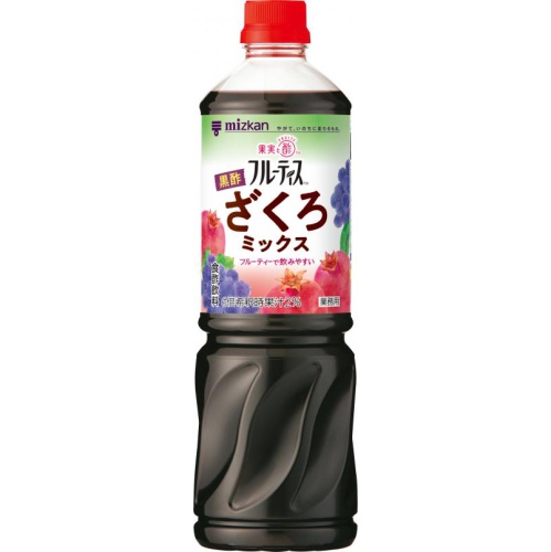 Mizkan Gyofu-Ruitisu Black Vinegar Pomegranate Mix 1L [This Month's Special Sale Beverage] Special Order Item [Purchase Quantity 8 Units]