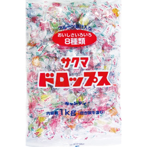 Sakuma Bagged Drops 1kg [Limited Quantity]  [Purchase Quantity 1]