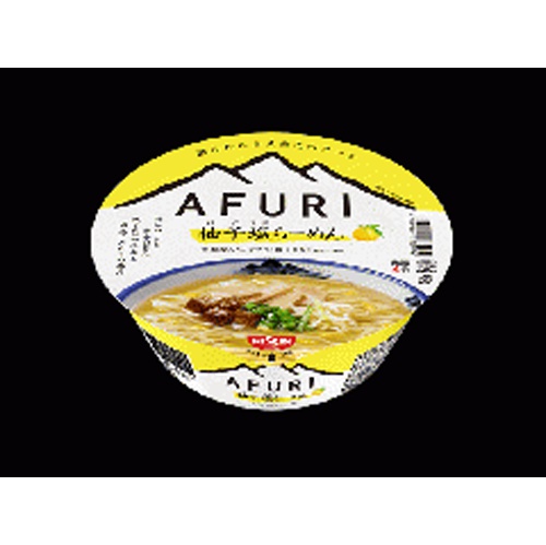 Nissin AFURI Yuzu Salt Ramen  Mail Order Item [Purchase Quantity 12 Pieces]