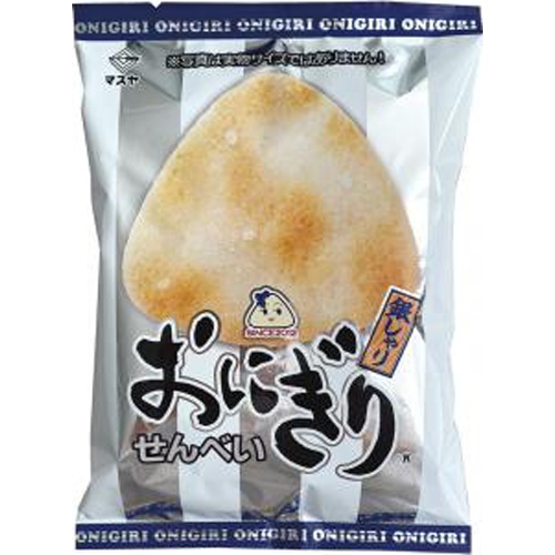 Masuya 58g Rice Ball Senbei Silver Rice Order Item [Purchase Quantity 20 Packs]