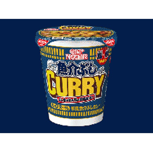 Nissin Cup Noodle Japanese Style Seafood Dashi Curry Special Order Item [Purchase Quantity: 20]