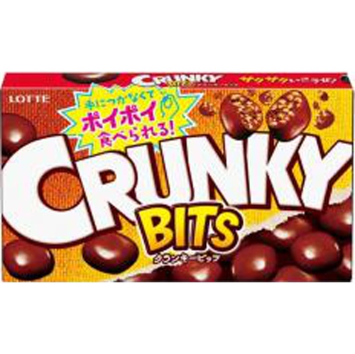 Lotte Crunky Bits 63g Special Order Item 【Purchase Quantity 80 Pieces】