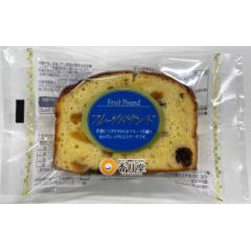Kozukidou Fruit Pound Cake 1 Piece  [Purchase Quantity 36 Pieces]