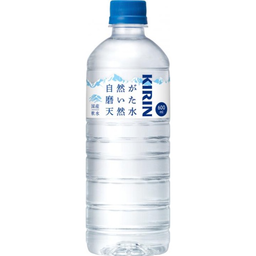 Kirin Natural Water Polished by Nature P600ml [This Month's Special Sale Drinking Water]  [Purchase Quantity 24 Pieces]