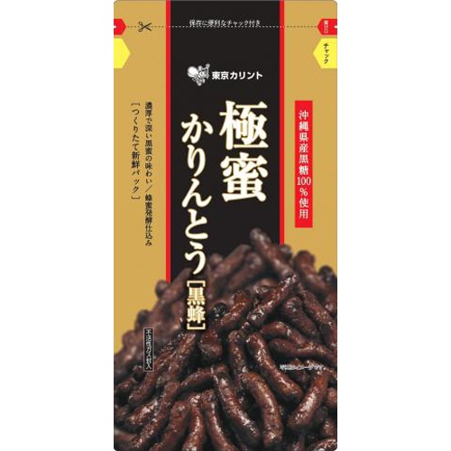 Tokyo Karinto Honey Karinto Extreme Honey Black Bee 110g 【Purchase Quantity 12 Pieces】