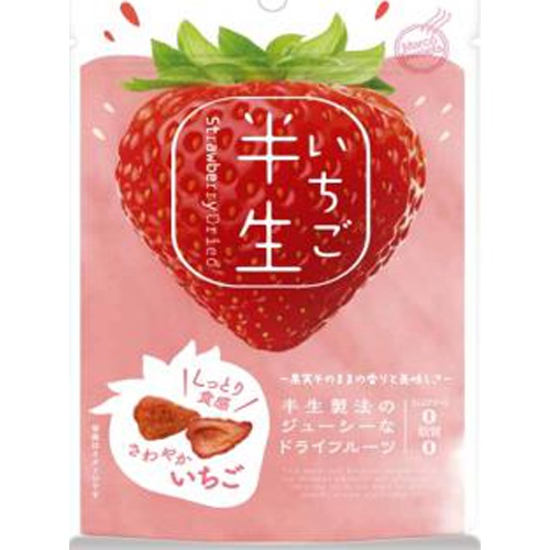 Semi-Dried Fruit Strawberry 50g 【Purchase Quantity 24 Units】