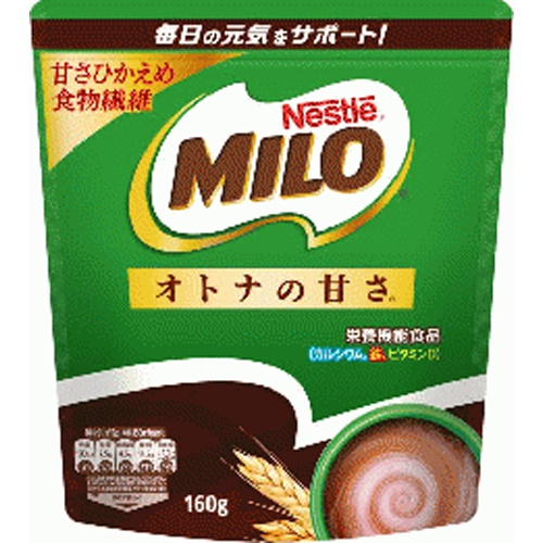 Nestlé Milo Adult Sweetness 160g Special Order Item 【Purchase Quantity 12 Pieces】