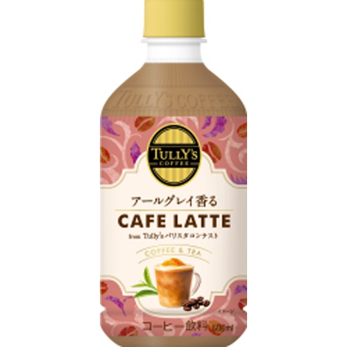 Tully's Earl Grey Scented Cafe Latte P500ml Special Order Item [Purchase Quantity 24]