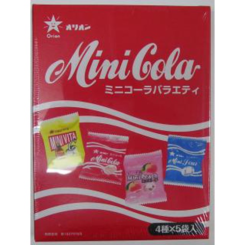 Orion Mini Cola Variety 40g  Special Order [Purchase Quantity: 20]