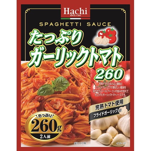 Hachi Foods Abundant Garlic Tomato 260g  【Purchase Quantity 24 Units】